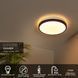 Стельовий світильник для ванної Lucide DASHER &Oslash; 34,8 cm LED 1x18W 2700K IP44 Motion & Day/Night Sensor Black, BLACK