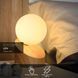 Настільна лампа Lucide LEN &Oslash; 10 cm 1xG9 Light wood, Light wood, Дерево, Опал, Опал