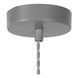 Підвісний світильник Lucide ISLA &Oslash; 29 cm 1xE14 Grey, Grey, Сірий