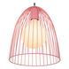 Підвісний світильник Lucide MACARONS &Oslash; 24,5 cm 1xE27 Pink, Pink