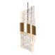 Подвесной светильник Lucide KLIGANDE &Oslash; 30 cm LED Dim. 5x8W 2700K Matt Gold / Brass, Matt Gold / Brass, Прозрачный, Matt Gold / Brass