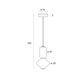 Подвесной светильник Maxlight AKIKO 2, White