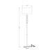 Торшер Zuma Line Rea, White/Сhrome