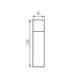 Вуличний стовпчик Kanlux 29012 VADRA 50, Anthracite