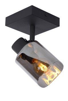 Стельовий точковий світильник Lucide ALION 1xE14 Black, BLACK