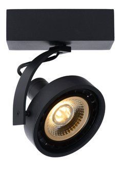 Потолочный точечный светильник Lucide DORIAN LED Dim to warm GU10 (ES111) 1x12W 2200K/3000K Black