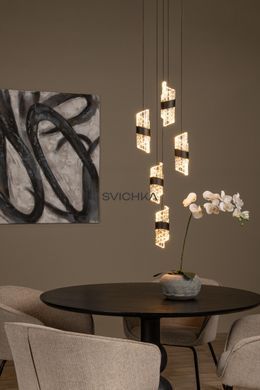 Подвесной светильник Lucide KLIGANDE &Oslash; 30 cm LED Dim. 5x8W 2700K Black