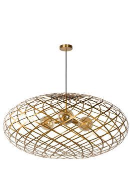 Підвісний світильник Lucide WOLFRAM &Oslash; 100 cm 3xE27 Matt Gold / Brass, Matt Gold / Brass, Matt Gold / Brass, Matt Gold / Brass