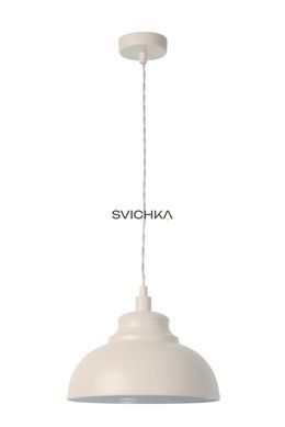 Підвісний світильник Lucide ISLA &Oslash; 29 cm 1xE14 Cream, Cream, Кремовий