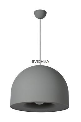 Підвісний світильник Lucide AKRON &Oslash; 50 cm 1xE27 Grey, Grey, Сірий, Сірий
