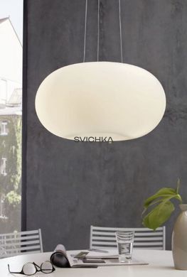 Підвісний світильник Eglo Optica 86815, Нікель, Білий