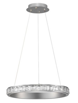 Підвісний світильник Nova luce 9501214 ETEKEN 60, Silver