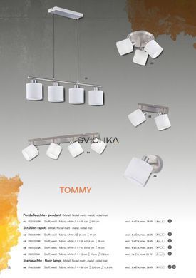 Підвісний світильник Reality R30334001 Tommy, Чорний, Чорний