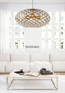 Підвісний світильник Lucide WOLFRAM &Oslash; 100 cm 3xE27 Matt Gold / Brass, Matt Gold / Brass, Matt Gold / Brass, Matt Gold / Brass
