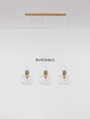 Підвісний світильник Nova luce CINZIA 3 Clear