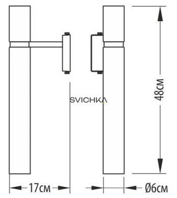 Бра Pikart Tube