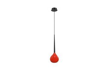 Підвісний світильник Azzardo MD1289-1RD AGA 1 pendant red (AZ1063), Чорний, Червоний