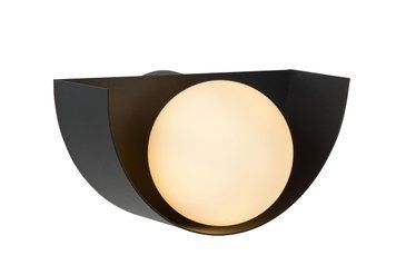 Настінний світильник Lucide BENNI 1xG9 Black, BLACK