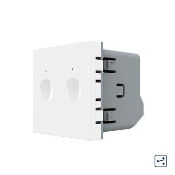 Механизм сенсорный проходной/перекрестный выключатель Sense 2 сенсора Livolo