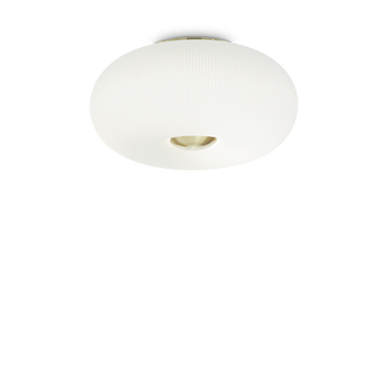 Стельовий світильник Ideal Lux ARIZONA PL5, Білий; Латунь, Білий, Латунь, Латунь, Білий