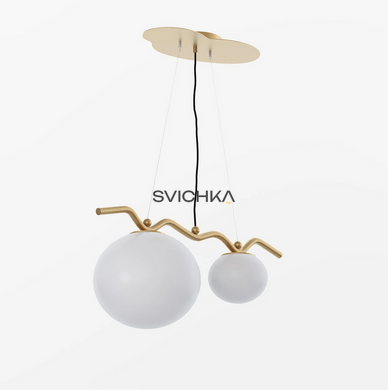 Люстра Pikart DewLight 2, Gold/White