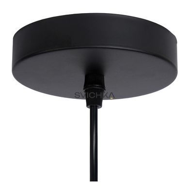 Підвісний світильник Lucide MESH &Oslash; 22 cm 1xE27 Black, BLACK, Чорний, Чорний