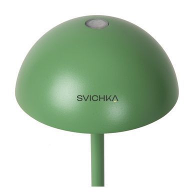 Аккумуляторная настольная лампа для дома и улицы Lucide JOY Battery pack/batteries &Oslash; 12 cm LED Dim. 1x1,5W 3000K IP54 Green