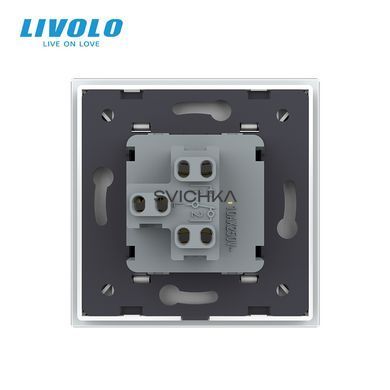 Кнопочный выключатель без фиксации Импульсный выключатель Livolo