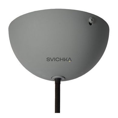 Підвісний світильник Lucide AKRON &Oslash; 50 cm 1xE27 Grey, Grey, Сірий, Сірий