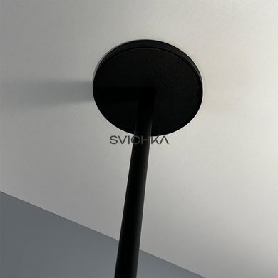 Вбудований світильник Skarlat RSL74248-1 1x7W BK 3000K, Чорний, 2