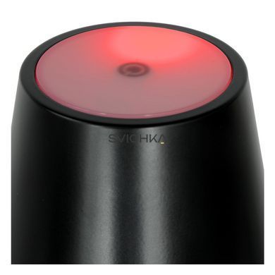 Акумуляторна настільна лампа для дому та вулиці Lucide JUSTIN Battery pack/batteries &Oslash; 11 cm LED Dim. 1x2,2W 2700K/3000K IP54 Black, BLACK