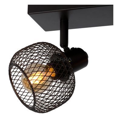 Потолочный точечный светильник Lucide MAREN 2xE14 Black