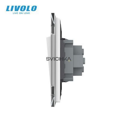 Кнопочный выключатель без фиксации Импульсный выключатель Livolo