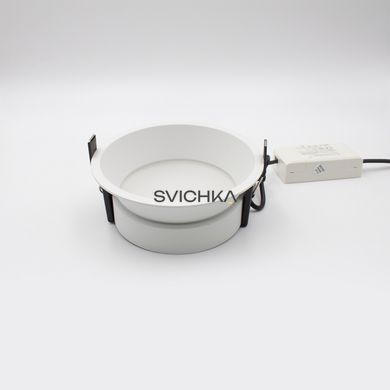 Вбудований світильник Skarlat RDL73032 10W WH 4000K, Білий