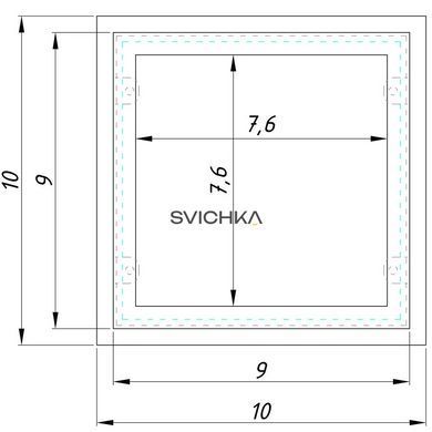 Світильник точковий врізний Imperium Light Griliato 100 mm, 3000K, White