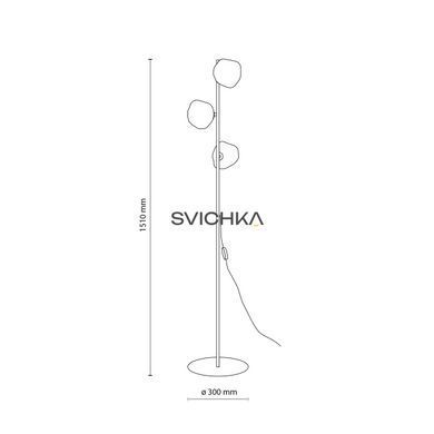 Торшер TK-Lighting 16153 LAVA, Beige