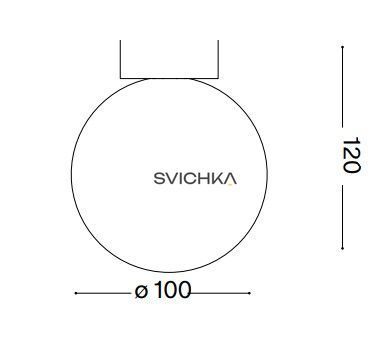 Настінний світильник Ideal Lux Carta ap1 d10, White, Білий, Білий, Білий