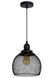 Підвісний світильник Lucide MESH &Oslash; 22 cm 1xE27 Black, BLACK, Чорний, Чорний