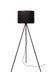 Торшер Lucide TAGALOG &Oslash; 55 cm 1xE27 Black, BLACK