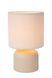 Настольная лампа Lucide WOOLLY &Oslash; 16 cm 1xE14 Cream, Cream, Кремовый, Кремовый, Кремовый
