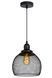 Підвісний світильник Lucide MESH &Oslash; 22 cm 1xE27 Black, BLACK, Чорний, Чорний