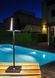 Акумуляторна настільна лампа для дому та вулиці Lucide JUSTIN Battery pack/batteries &Oslash; 11 cm LED Dim. 1x2,2W 2700K/3000K IP54 Black, BLACK