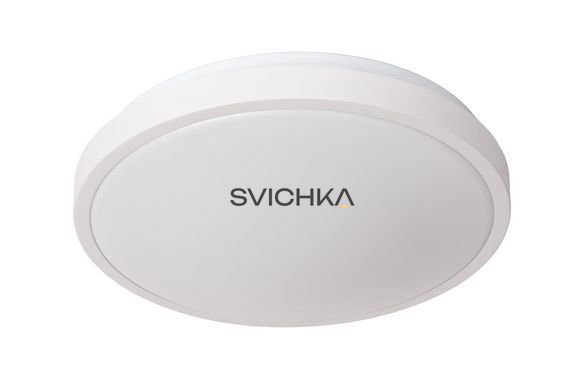 Стельовий світильник для ванної Lucide DASHER &Oslash; 34,8 cm LED 1x18W 2700K IP44 Motion & Day/Night Sensor White, WHITE