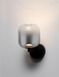 Бра Nova luce AELIA, Black/Smokey