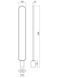 Торшер Smarter Ado, White
