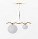 Люстра Pikart DewLight 2, Gold/White