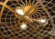 Підвісний світильник Lucide WOLFRAM &Oslash; 100 cm 3xE27 Matt Gold / Brass, Matt Gold / Brass, Matt Gold / Brass, Matt Gold / Brass