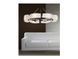 Люстра AZzardo FIONA 8 AZ0154 (MD10298WH), Хром, Белый
