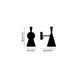 Настінний світильник Tom Dixon BEAT WALL BLW01EU, Чорний, Золотий, Чорний
