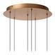Подвесной светильник Lucide GRIFFITH &Oslash; 38 cm LED Dim. 6x6W 2700K/4000K Bronze, Bronze, Бронзовый, Бронзовый